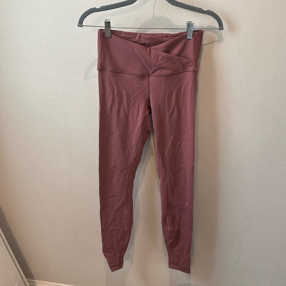 Lululemon Cross Front Wonder Train Leggings - Picture 1 of 4